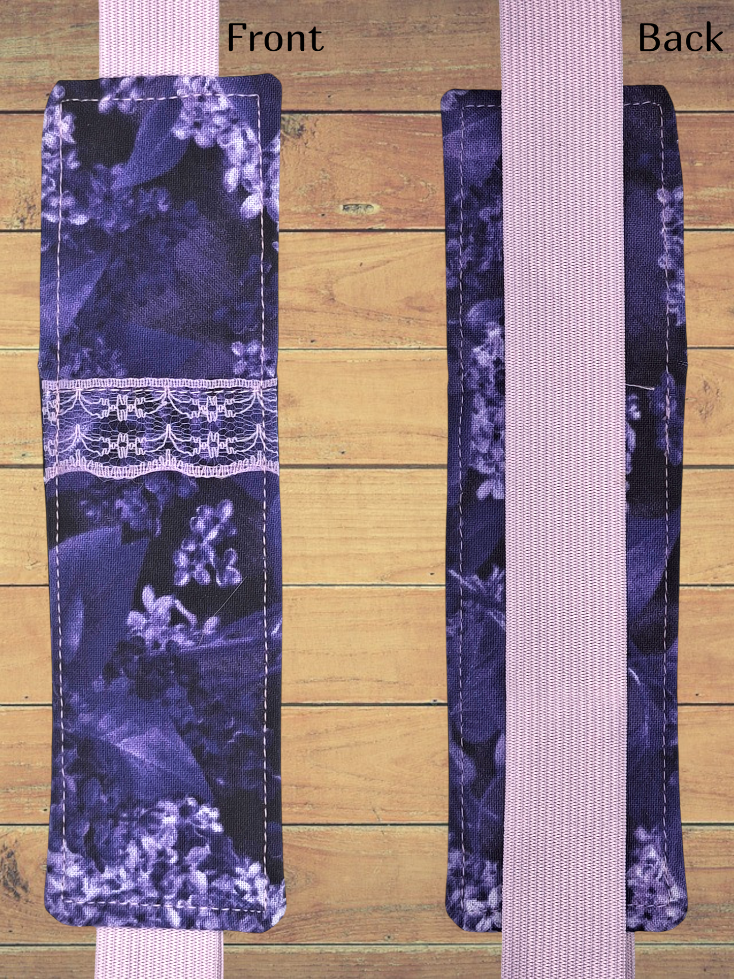 Penholder/Bookmark - Purple and Lilac - Light-purple Elastic
