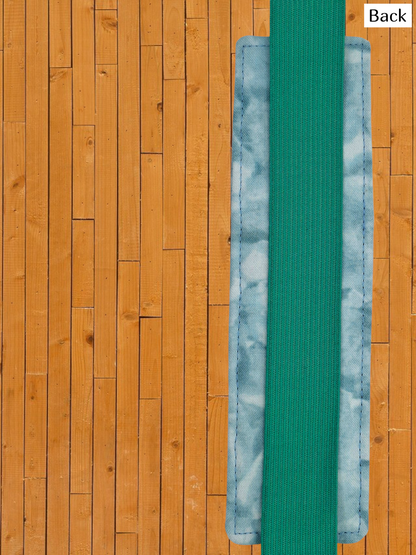 Penholder/Bookmark - Turquoise Watercolor - Teal Elastic