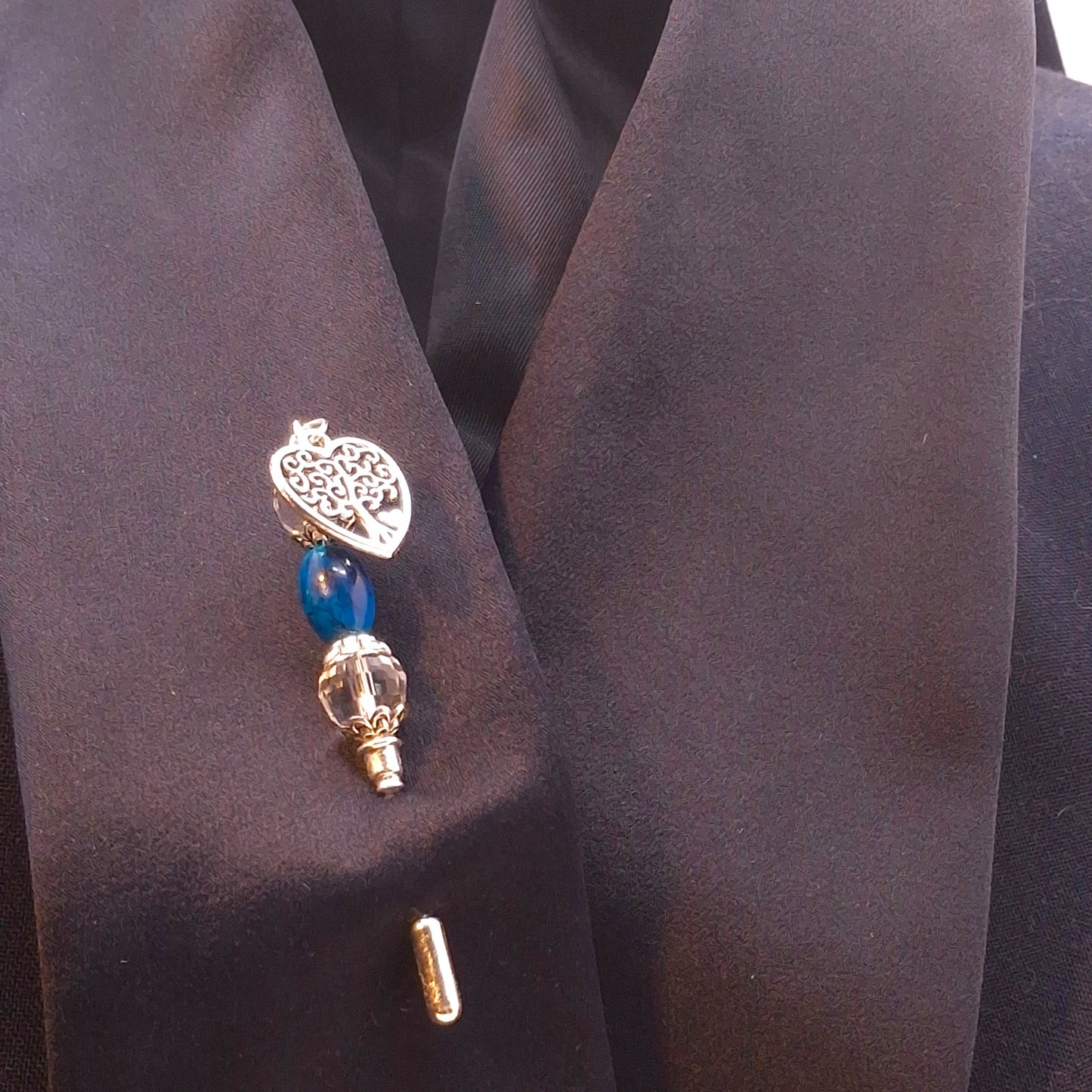 Cerulean Tree of Life Heart